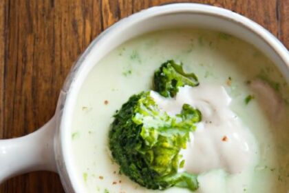 Green Goodness: Creamy Broccoli Cauliflower Soup Recipe