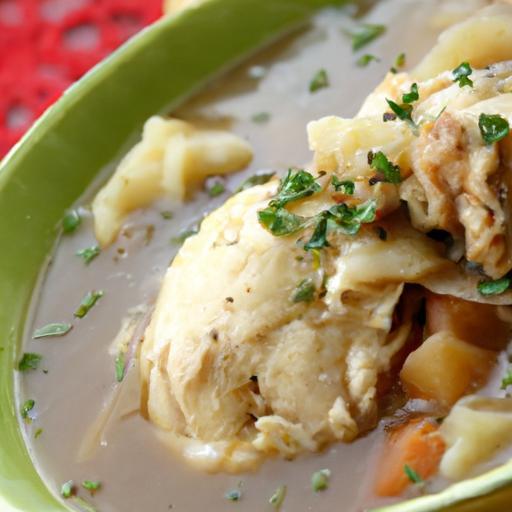 Hearty Chicken and Dumpling Soup: Comfort in a Bowl