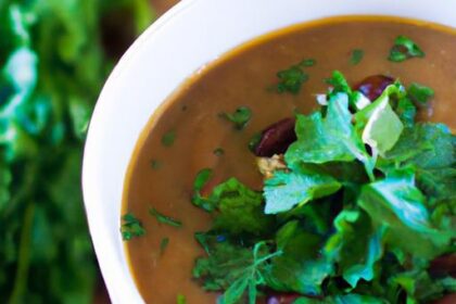 Nourishing lentil and greens soup: a hearty health boost