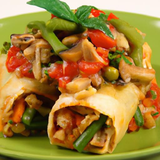 Veggie-Packed Lasagna Rolls: A Colorful, Healthy Twist