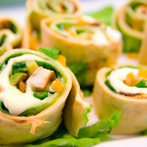 Savory Roasted Veggie Pinwheels with Cream Cheese Swirl