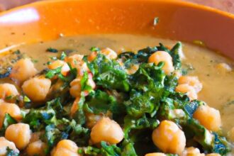 Zesty Chickpea & Spinach Soup: Brighten Your Bowl Today