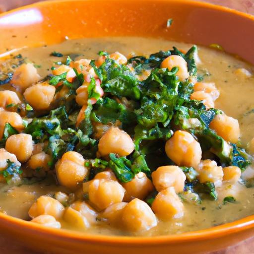 Zesty Chickpea & Spinach Soup: Brighten Your Bowl Today