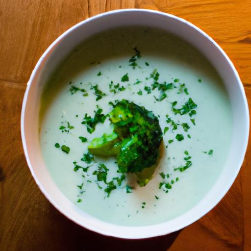 Green Goodness: Creamy broccoli Cauliflower Soup Recipe