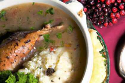 Savoring Tradition: Turkey and Wild Rice Soup Delights