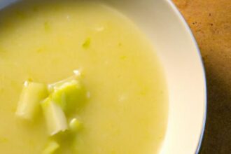 Creamy Vegan Leek and Potato Soup: A Wholesome Delight