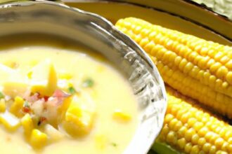 Golden Harvest: Crafting Creamy Sweetcorn and Potato Soup