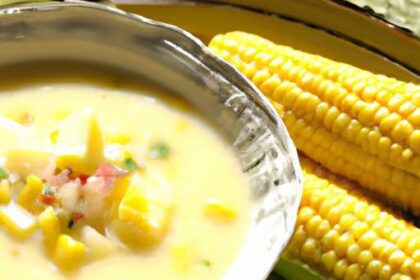 Golden Harvest: Crafting Creamy Sweetcorn and Potato Soup