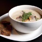 Savor Nature’s Bounty: Wild Mushroom Soup with Fresh Dill