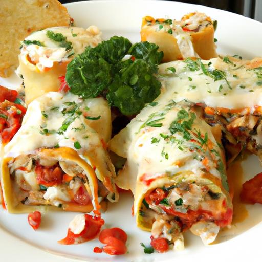 Roll Into Flavor: Veggie-Packed Lasagna Rolls Delight