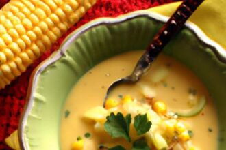 Golden Harmony: Crafting the Perfect Sweetcorn Potato Soup
