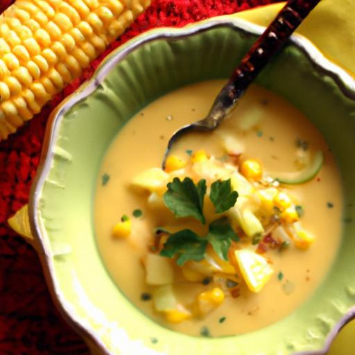 Golden Harmony: Crafting the Perfect Sweetcorn Potato Soup