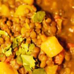 Golden Comfort: Squash & Lentil Stew with Turmeric Power