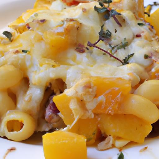 Indulge in Creamy Butternut Squash Pasta Bake Bliss