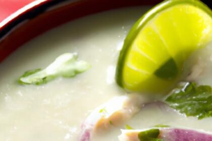 Zesty Cilantro Lime Chicken Soup: A Refreshing Twist
