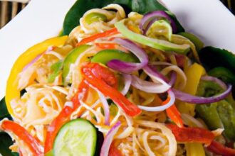 Refreshing Asian Noodle Pasta Salad: A Flavorful Fusion Delight