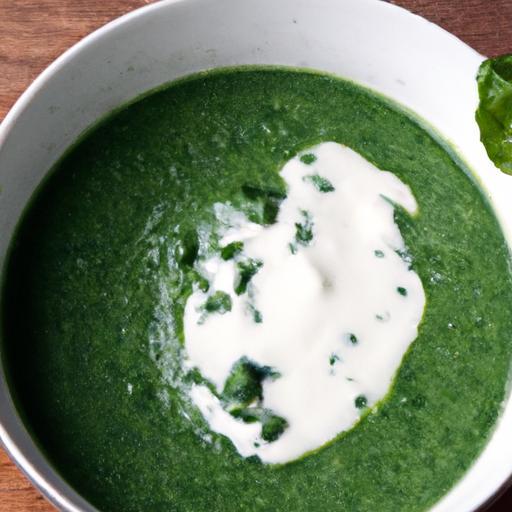 Creamy Spinach Soup with Coconut Milk: A Tropical Twist