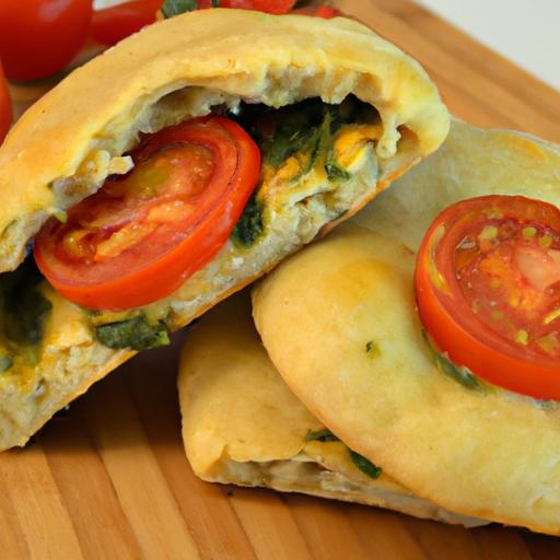 Tomato & Spinach Mini Flatbreads: Flavorful Bites to Savor