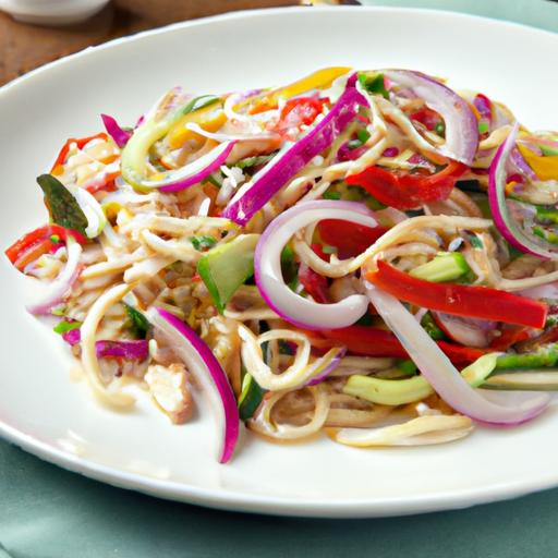 Refreshing Asian Noodle Pasta Salad: A Flavorful Fusion Delight