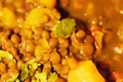Golden Comfort: Squash & Lentil Stew with Turmeric Power