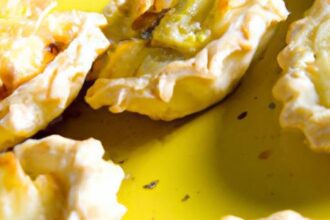 Bite-Sized Delights: Mini Veggie Tarts with Flaky Puff Pastry