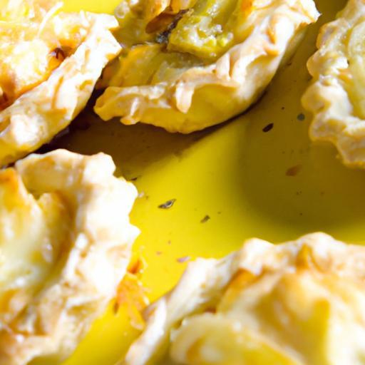 Bite-Sized Delights: Mini Veggie Tarts with Flaky Puff Pastry