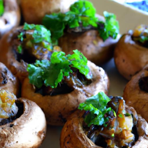 Hearty & Healthy Stuffed Mushrooms: A Nutritious Delight