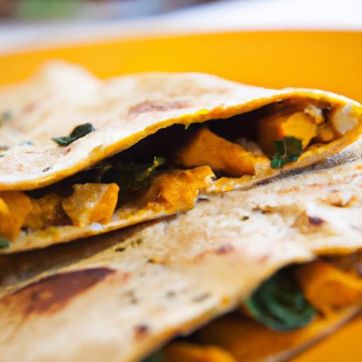 Nutritious Delight: Sweet Potato & Spinach Quesadilla Recipe