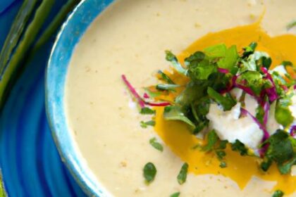 Tropical Twist: Nourishing Coconut & Lemongrass Veggie Soup