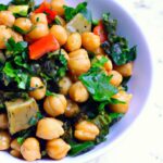 Hearty Vegetable Stew with Chickpeas and Nourishing Kale