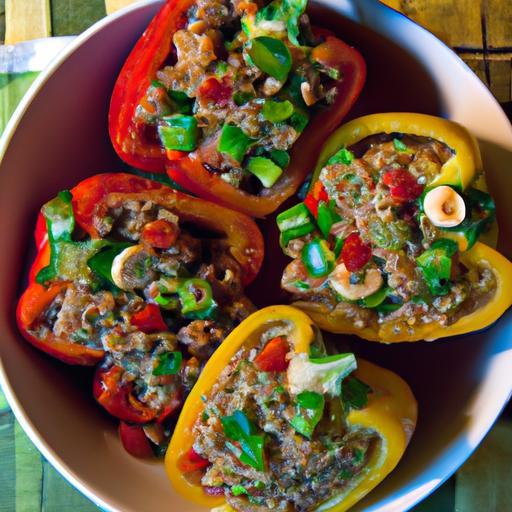Colorful Quinoa Stuffed Peppers: Nutritious & Delicious