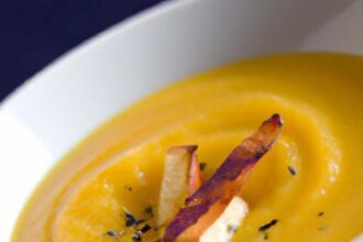 Velvety Carrot and Sweet Potato Soup: A Nutritious Delight
