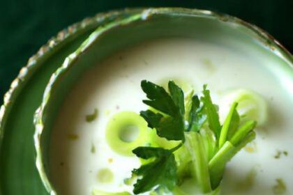 Velvety Celery and Fennel Soup: A Creamy Delight Explored