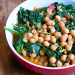 Hearty Spinach & Chickpea Stew Infused with Smoky Paprika