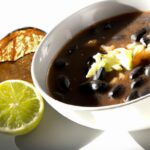 Zesty Spice and Citrus: Black Bean Soup with a Lime Twist