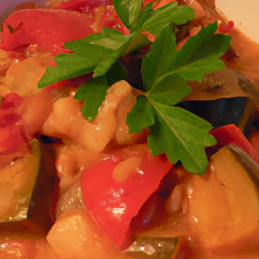 Savor the Flavors: Mediterranean Tomato &‌ Eggplant Stew