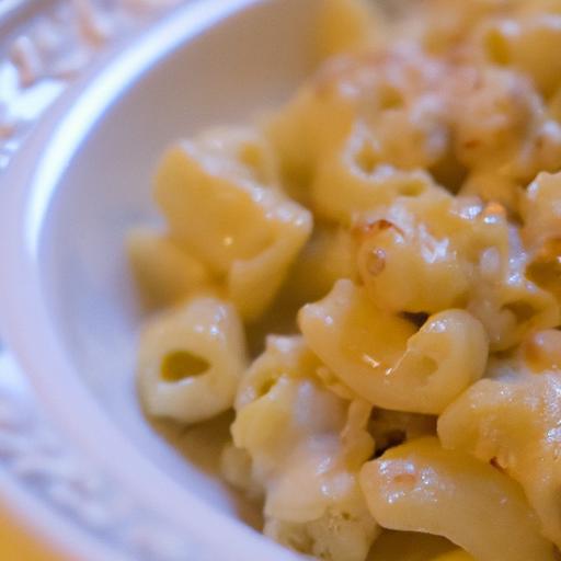 Golden Baked Pasta with Roasted Cauliflower & Parmesan Delight