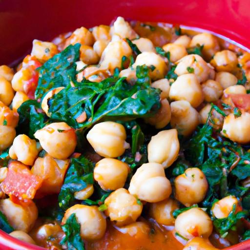 Hearty Spinach and Chickpea Stew with Smoky Paprika Flair