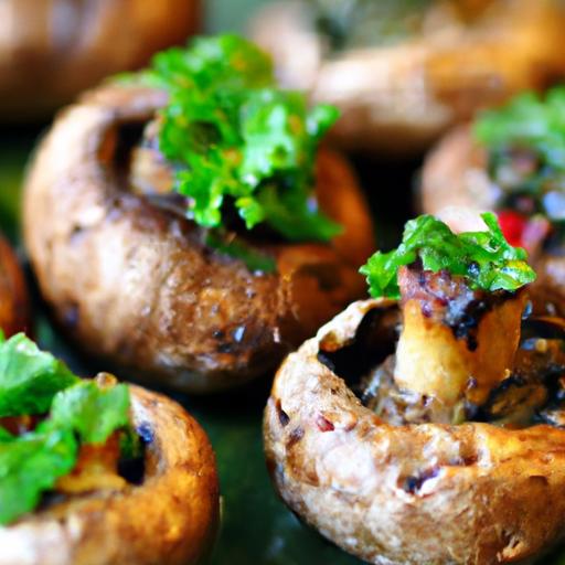 Hearty & Healthy Stuffed Mushrooms: A Nutritious Delight