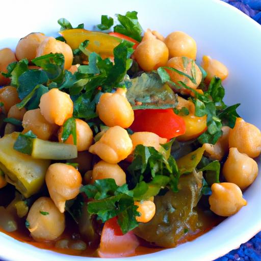 Hearty⁤ Vegetable Stew with Chickpeas and Nourishing Kale