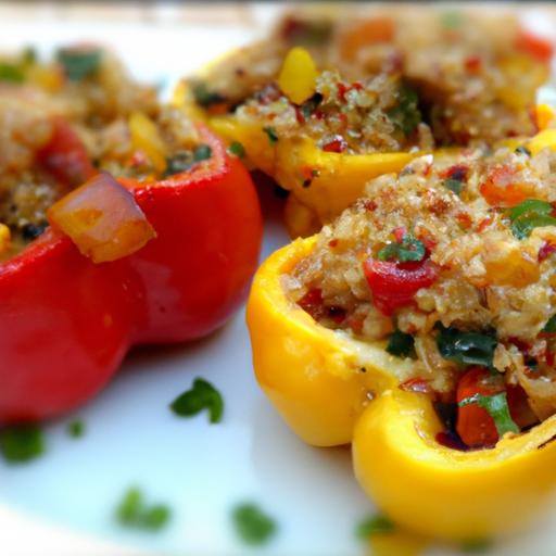 Colorful Quinoa Stuffed Peppers: Nutritious & Delicious