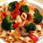 Savory Roasted Red Pepper & Broccoli Pasta Bake Delight