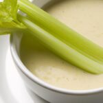 Velvety Cream of Celery Soup with a Hint of Sweet Onion