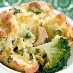 Crunchy Cheesy Broccoli Casserole with Ritz Crackers Delight