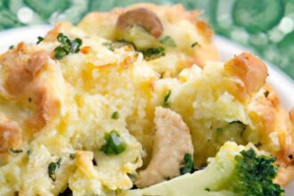 Crunchy Cheesy Broccoli Casserole with Ritz Crackers Delight