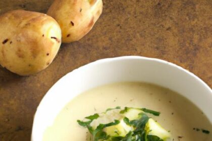 Wholesome Potato and Parsley Soup: A Flavorful Green Classic