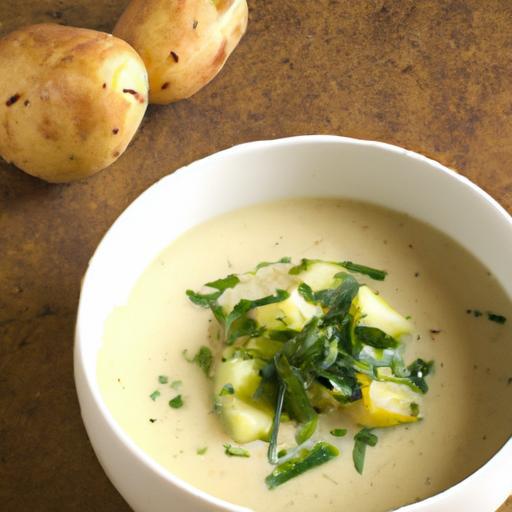 Wholesome Potato and Parsley Soup: A Flavorful Green Classic