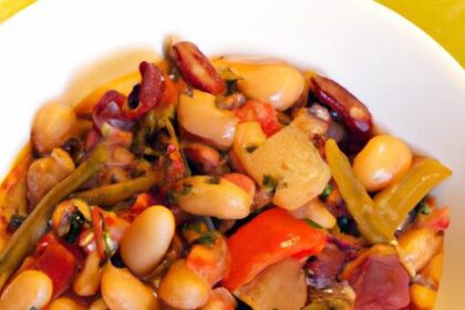 Hearty Winter Bean Stew: A Cozy Vegetable Delight