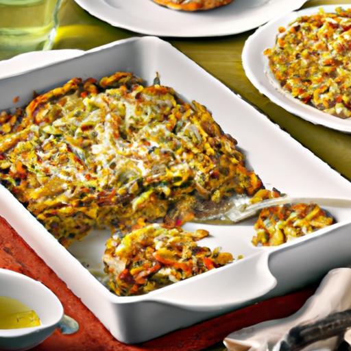 Hearty Chicken & Zucchini Pasta Casserole: A Wholesome Delight