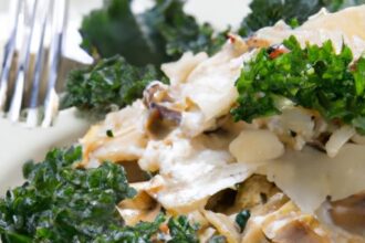 Earthy Delights: Crafting the Perfect Mushroom & Kale Lasagna